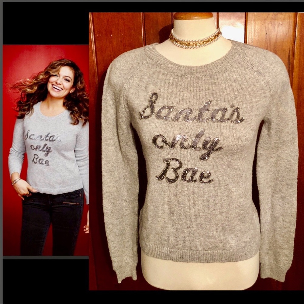 SANTAS ONLY BAE•SEQUIN SWEATER